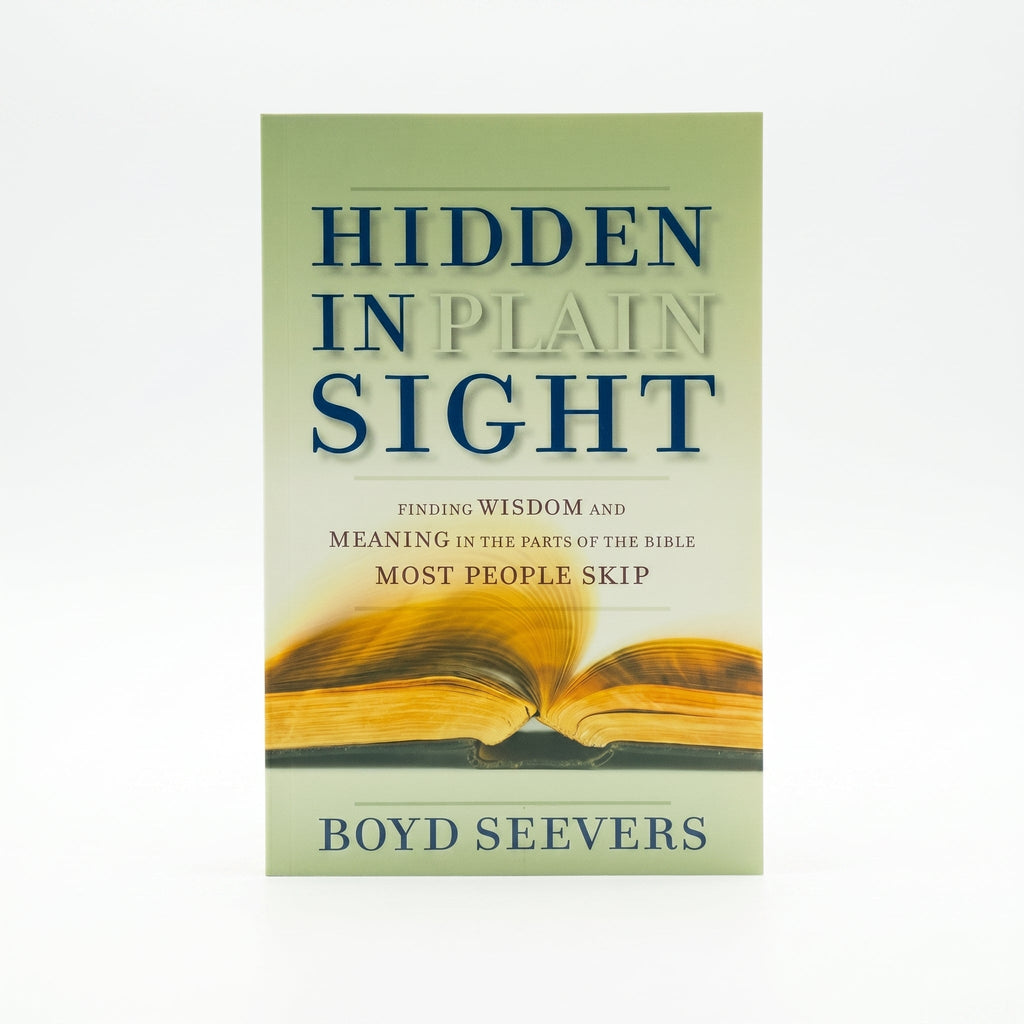 Studio photo of Hidden In Plain Sight: Finding Wisdom and Meaning in the Parts of the Bible Most People Skip in hero