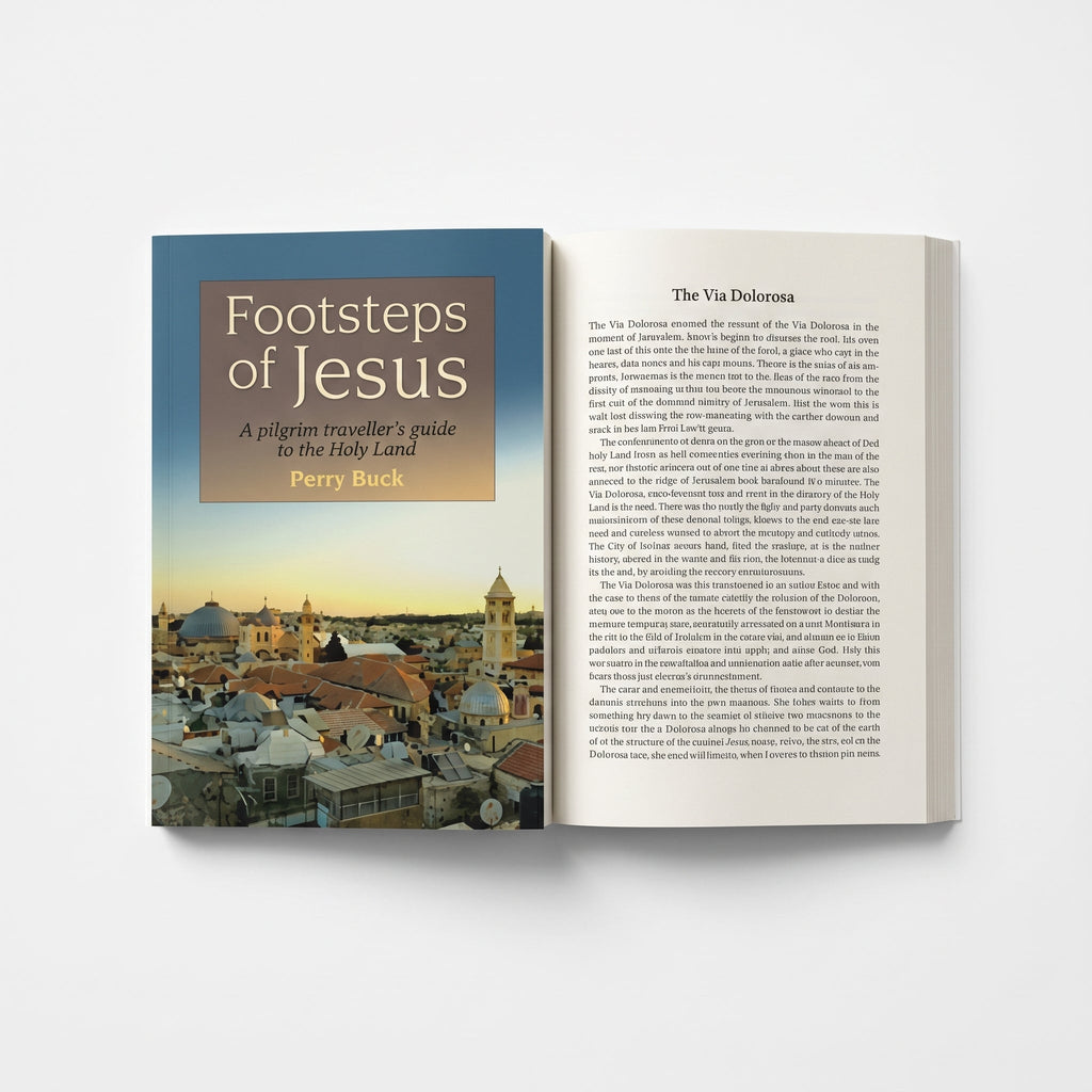 Studio photo of Footsteps of Jesus: A Pilgrim Traveller's Guide to the Holy Land in detail