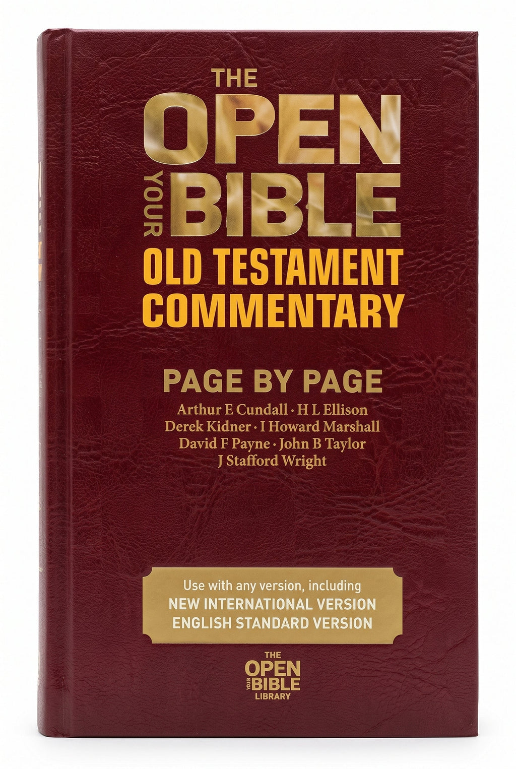 Studio photo of The Open Your Bible Old Testament Commentary in hero