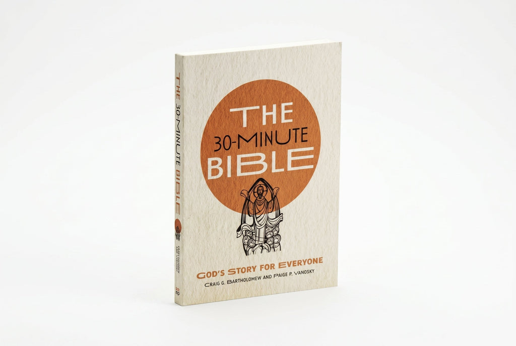Studio photo of The 30-Minute Bible in hero