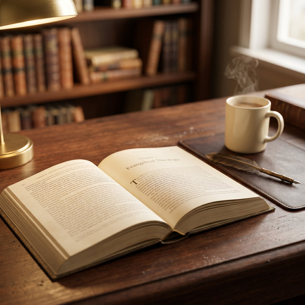 Studio photo of Evangelical Theology, Second Edition: A Biblical and Systematic Introduction in detail