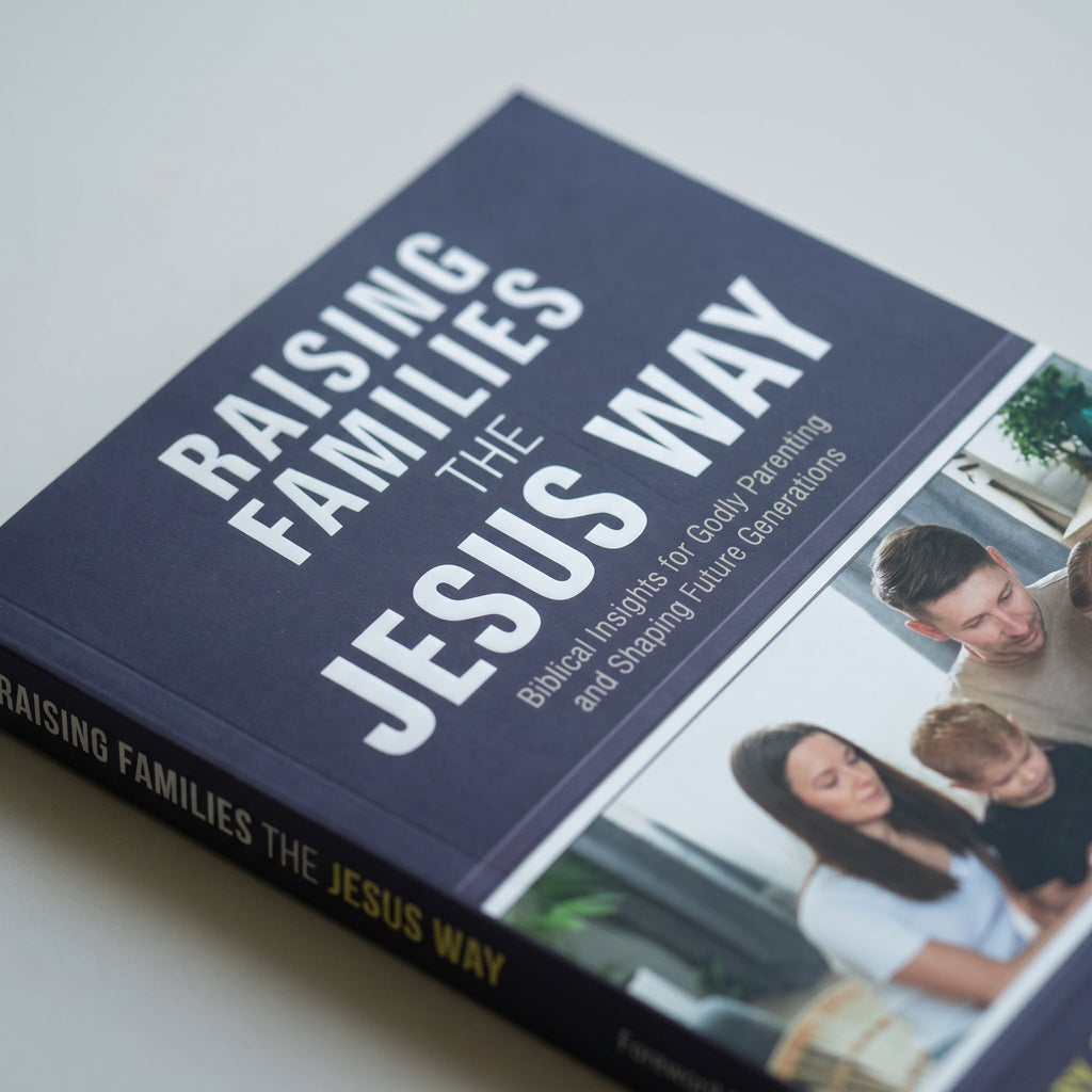 Studio photo of Raising Families the Jesus Way: Biblical Insights for Godly Parenting and Shaping Future Generations in detail