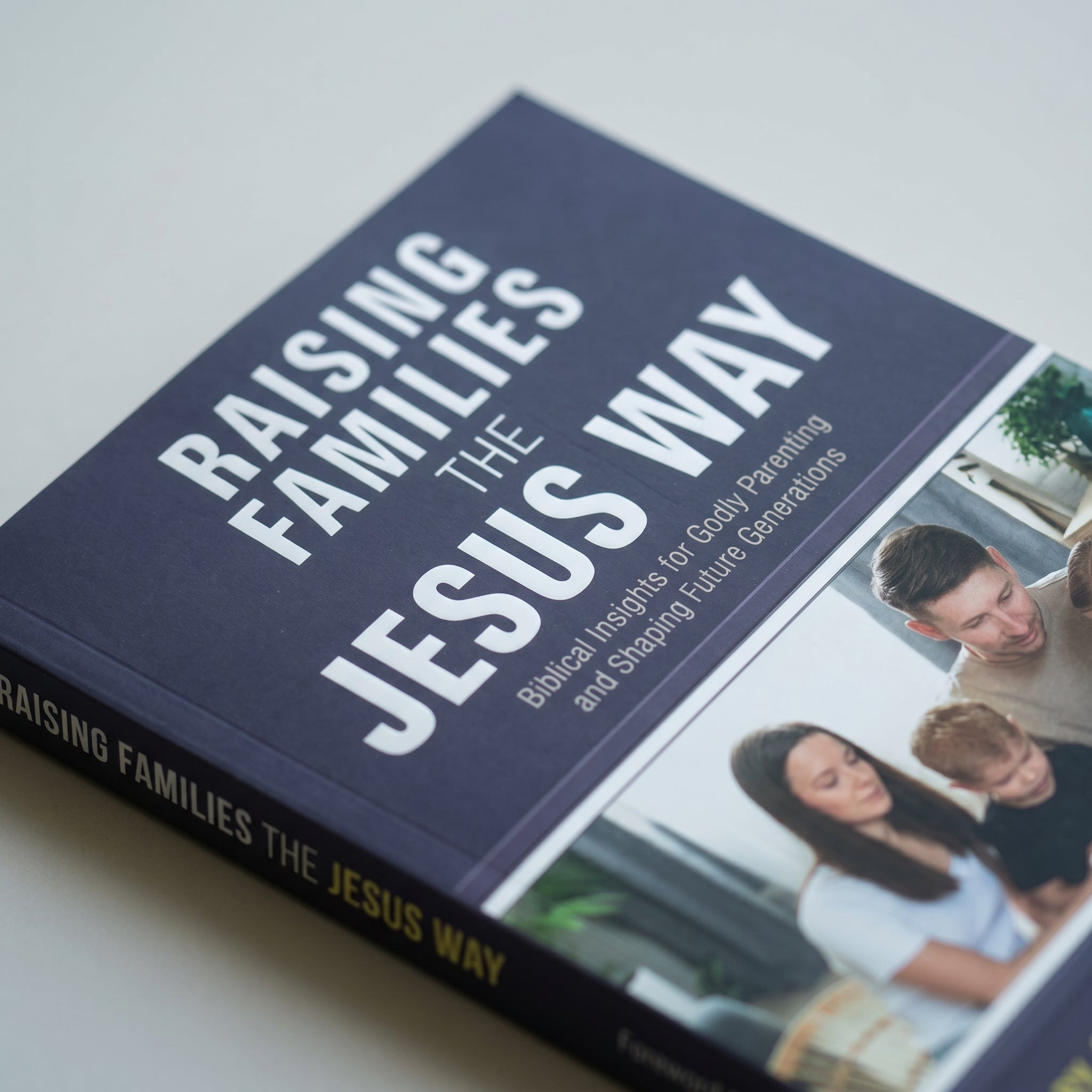Studio photo of Raising Families the Jesus Way: Biblical Insights for Godly Parenting and Shaping Future Generations in detail