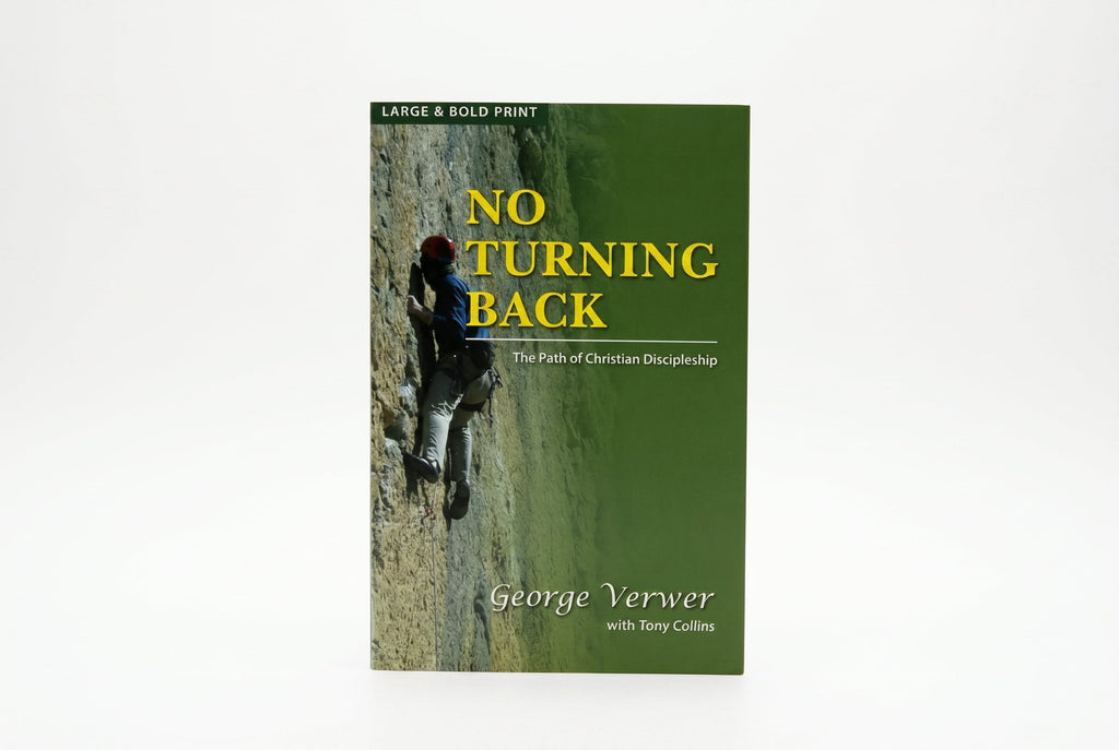 Studio photo of No Turning Back: The Path of Christian Discipleship in hero