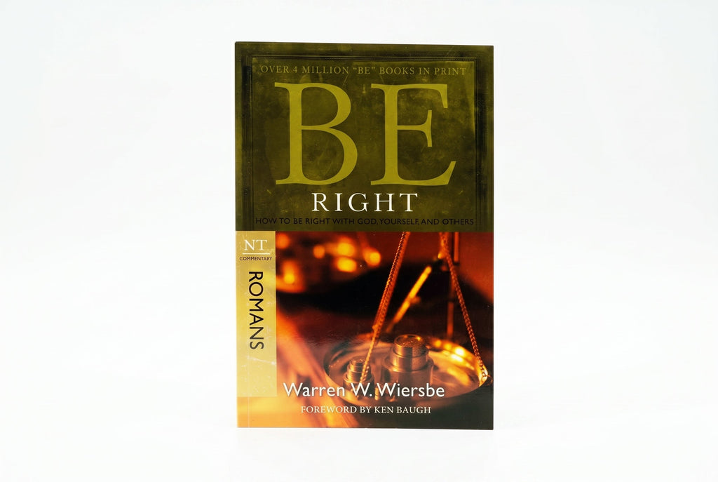 Studio photo of Be Right: How to be Right with God Yourself, and Others in hero