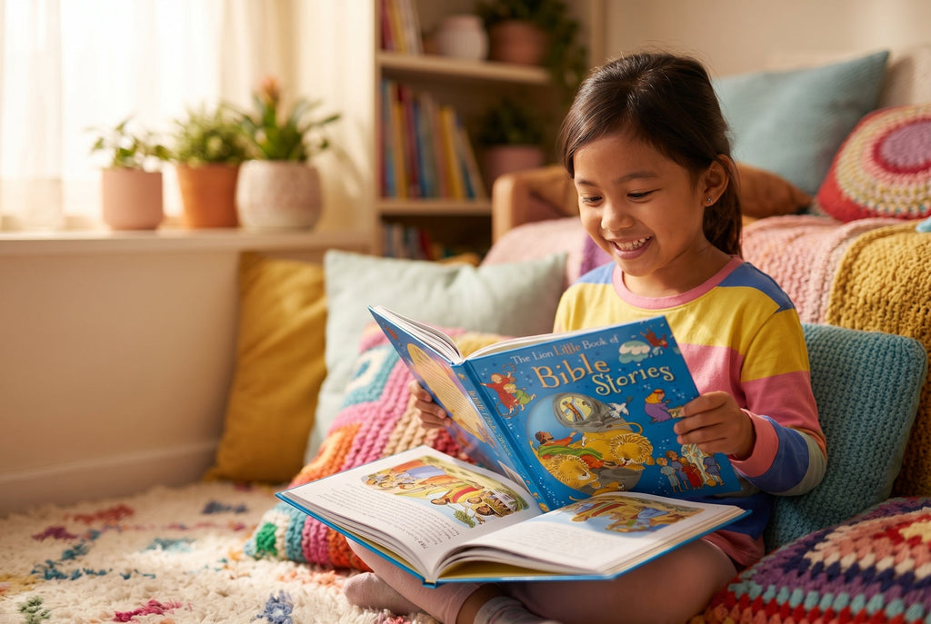 Studio photo of The Lion Little Book of Bible Stories in lifestyle
