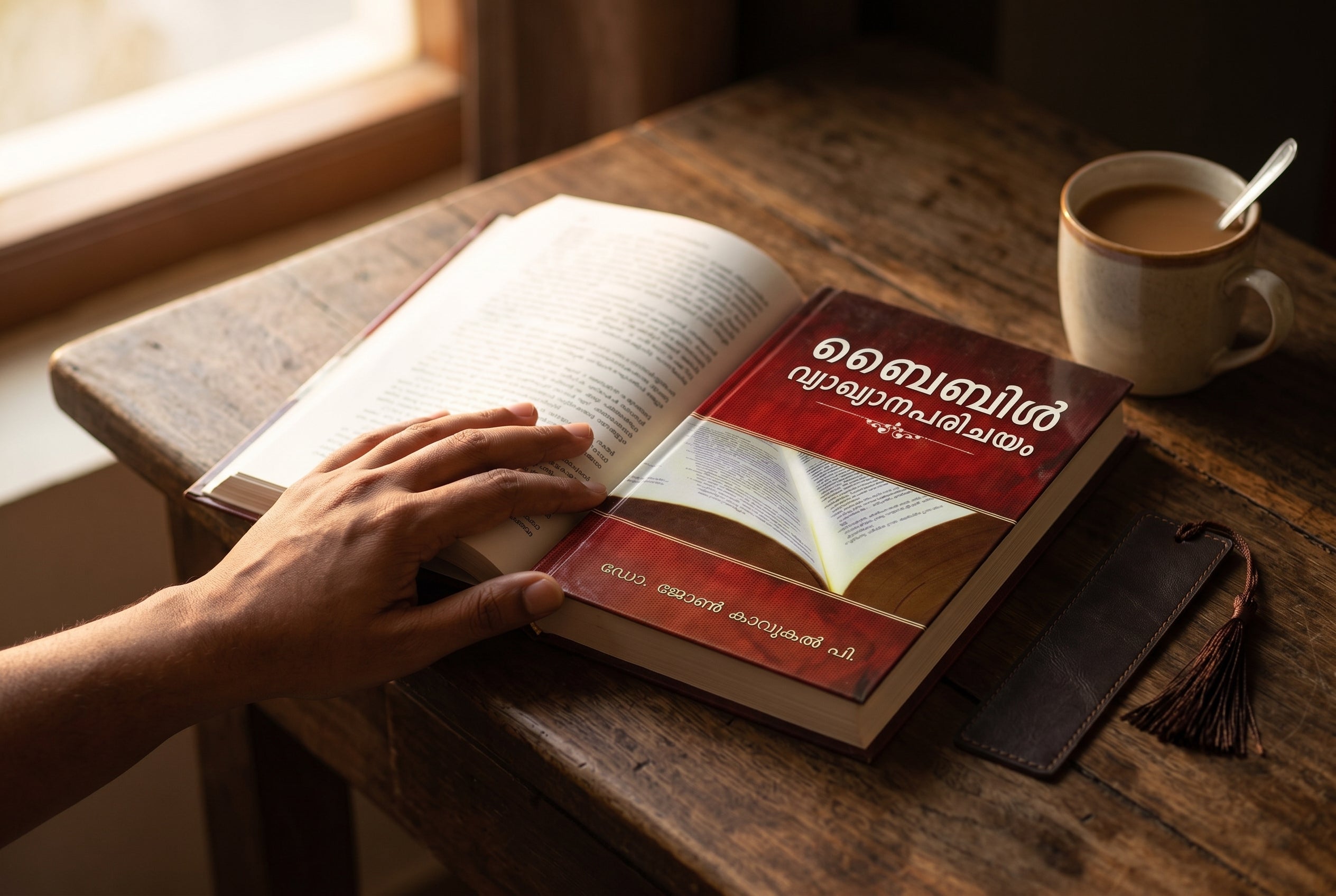 Studio photo of Introduction to Biblical Hermeneutics (Malayalam) in lifestyle