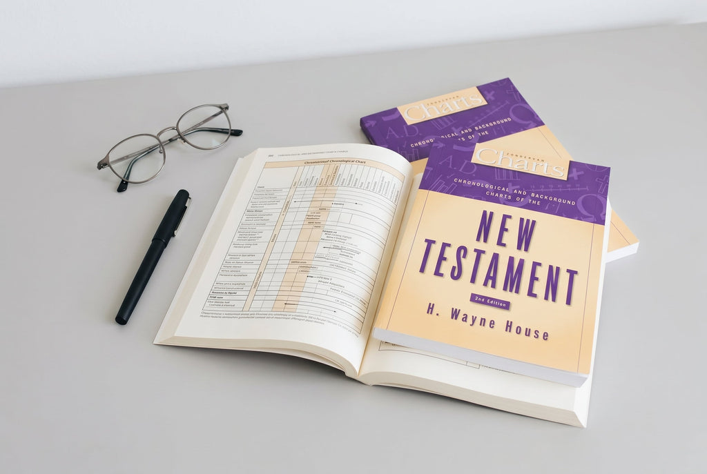 Studio photo of Chronological and Background Charts of the New Testament in lifestyle