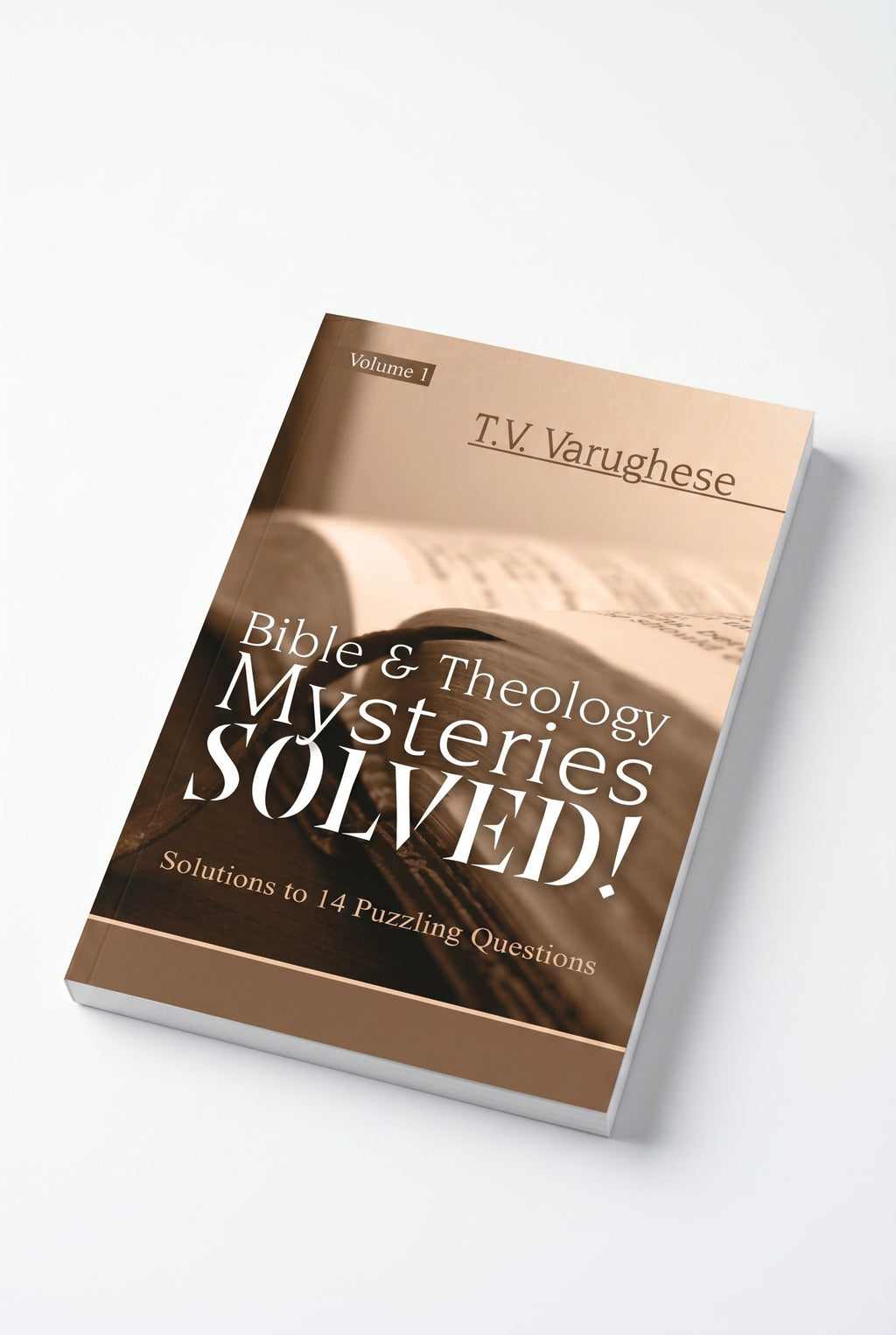 Studio photo of Bible & Theology Mysteries Solved! in lifestyle