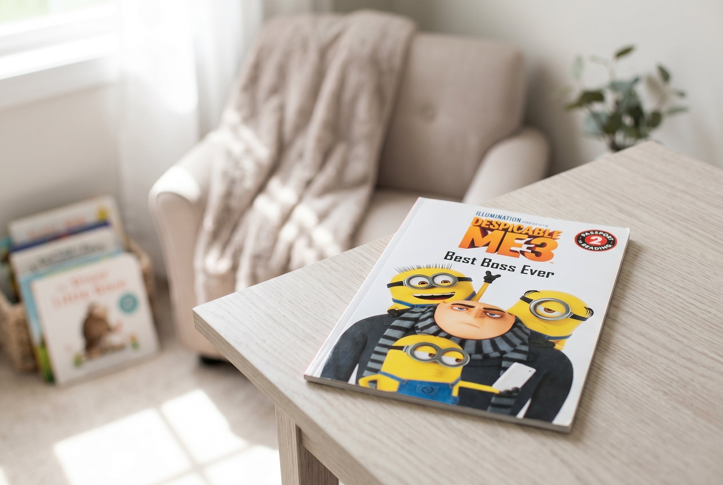 Studio photo of Despicable Me 3 in lifestyle
