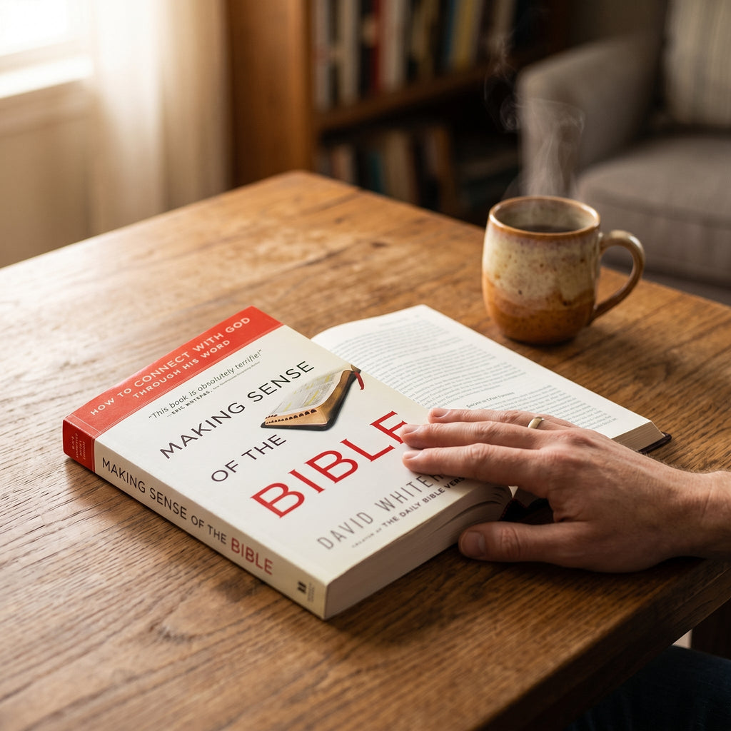 Studio photo of Making Sense of the Bible: How to Connect With God Through His Word in lifestyle