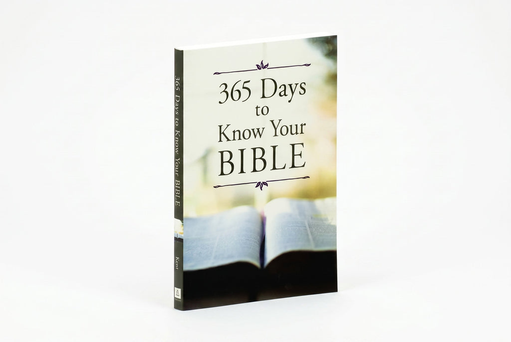 Studio photo of 365 Days to Know Your Bible in hero