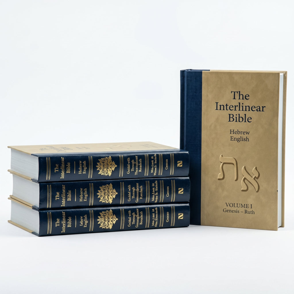 Studio photo of The Interlinear Hebrew-Greek-English Bible: Hebrew-English in hero
