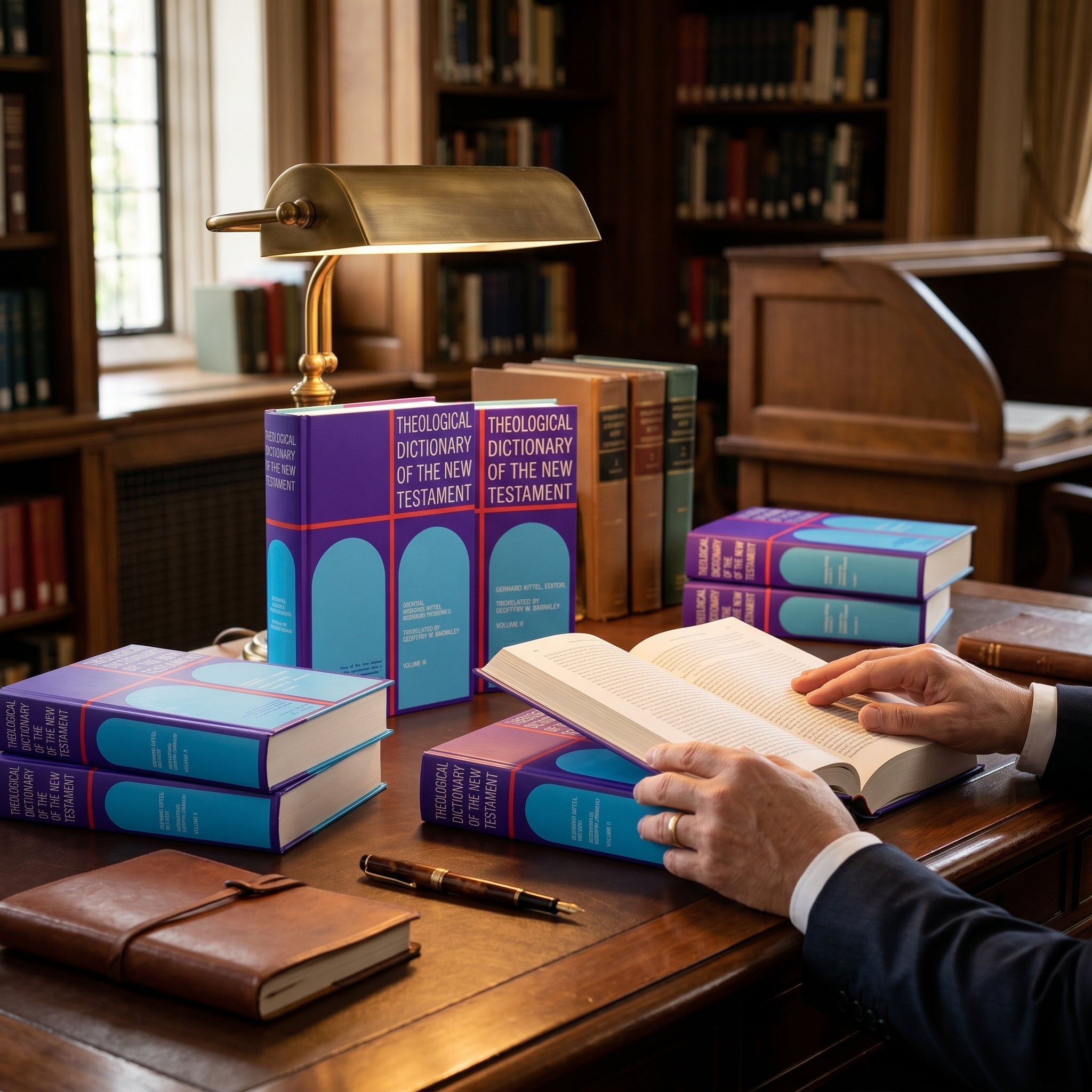 Studio photo of Theological Dictionary of the New Testament, 10 Volume Set in lifestyle