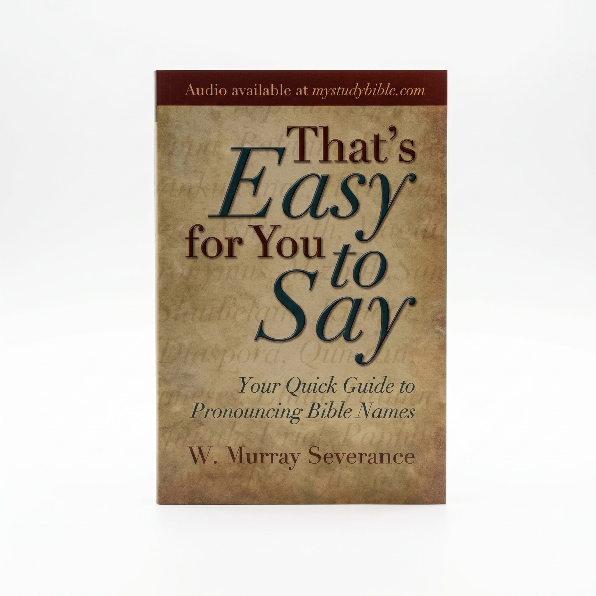 Studio photo of That's Easy for you to Say in hero