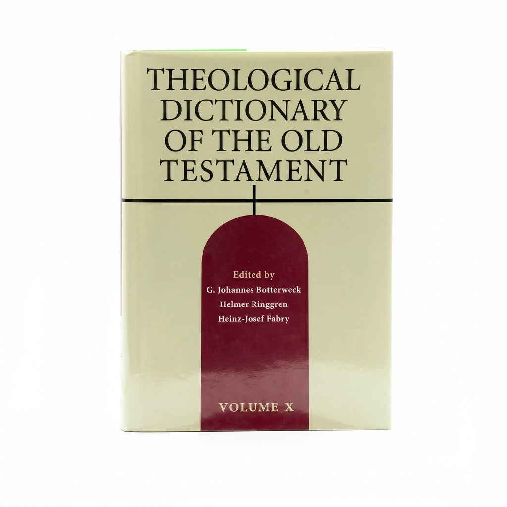 Studio photo of Theological Dictionary of the Old Testament, Volume 10 in hero