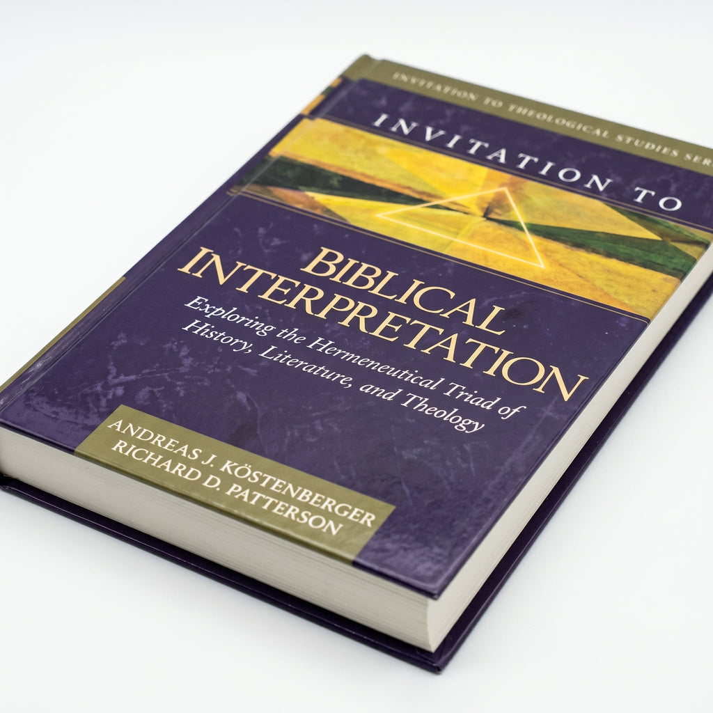 Studio photo of Invitation to Biblical Interpretation: Exploring the Hermeneutical Triad of History, Literature, and Theology in detail