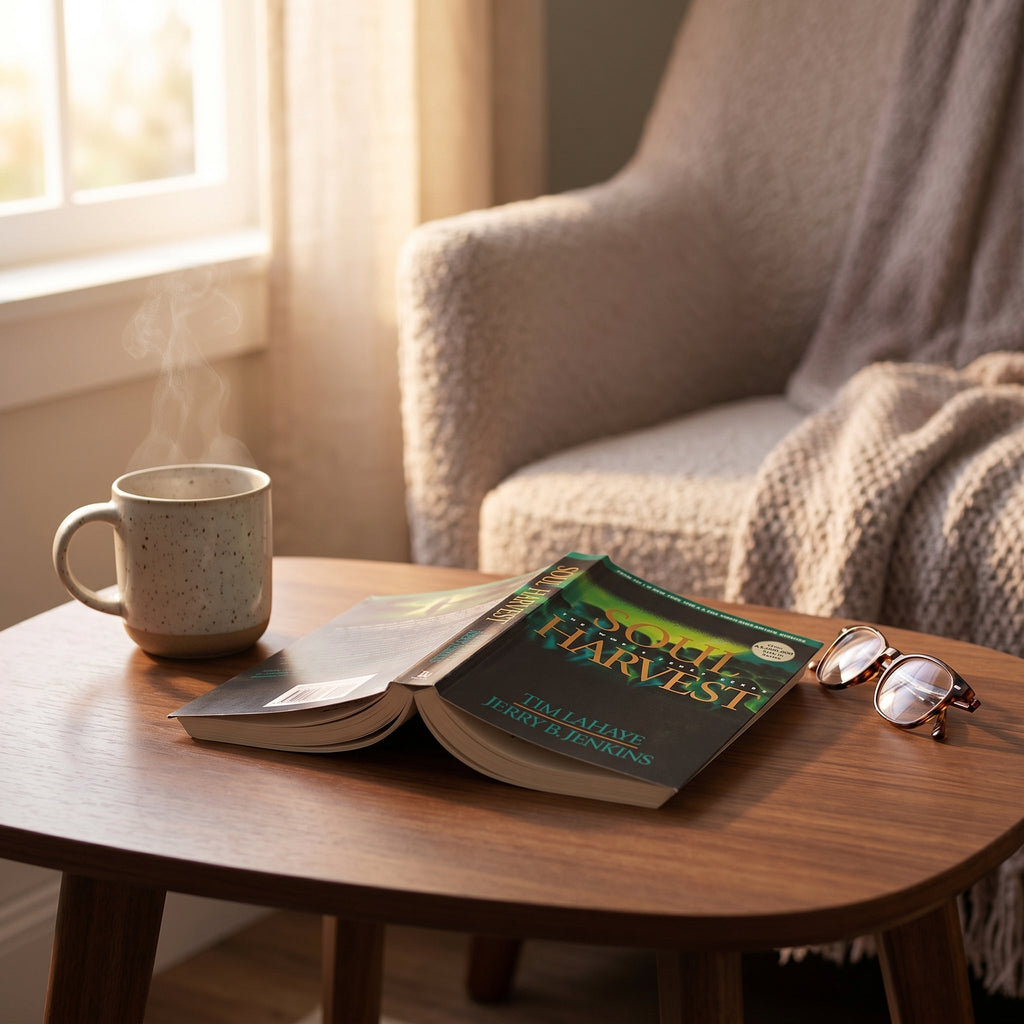 Studio photo of Soul Harvest: The World Takes Sides, Book 4 in lifestyle