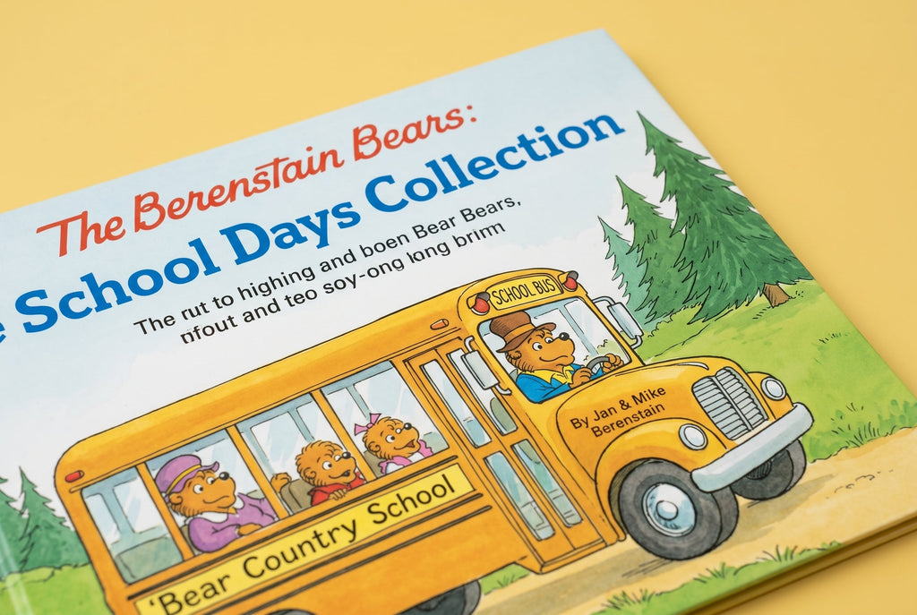 Studio photo of The Berenstain Bears School Days Collection in detail