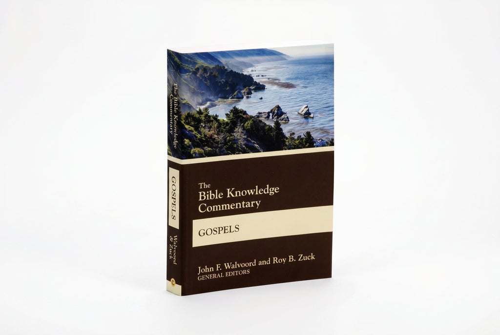 Studio photo of The Bible Knowledge Commentary Gospels in hero
