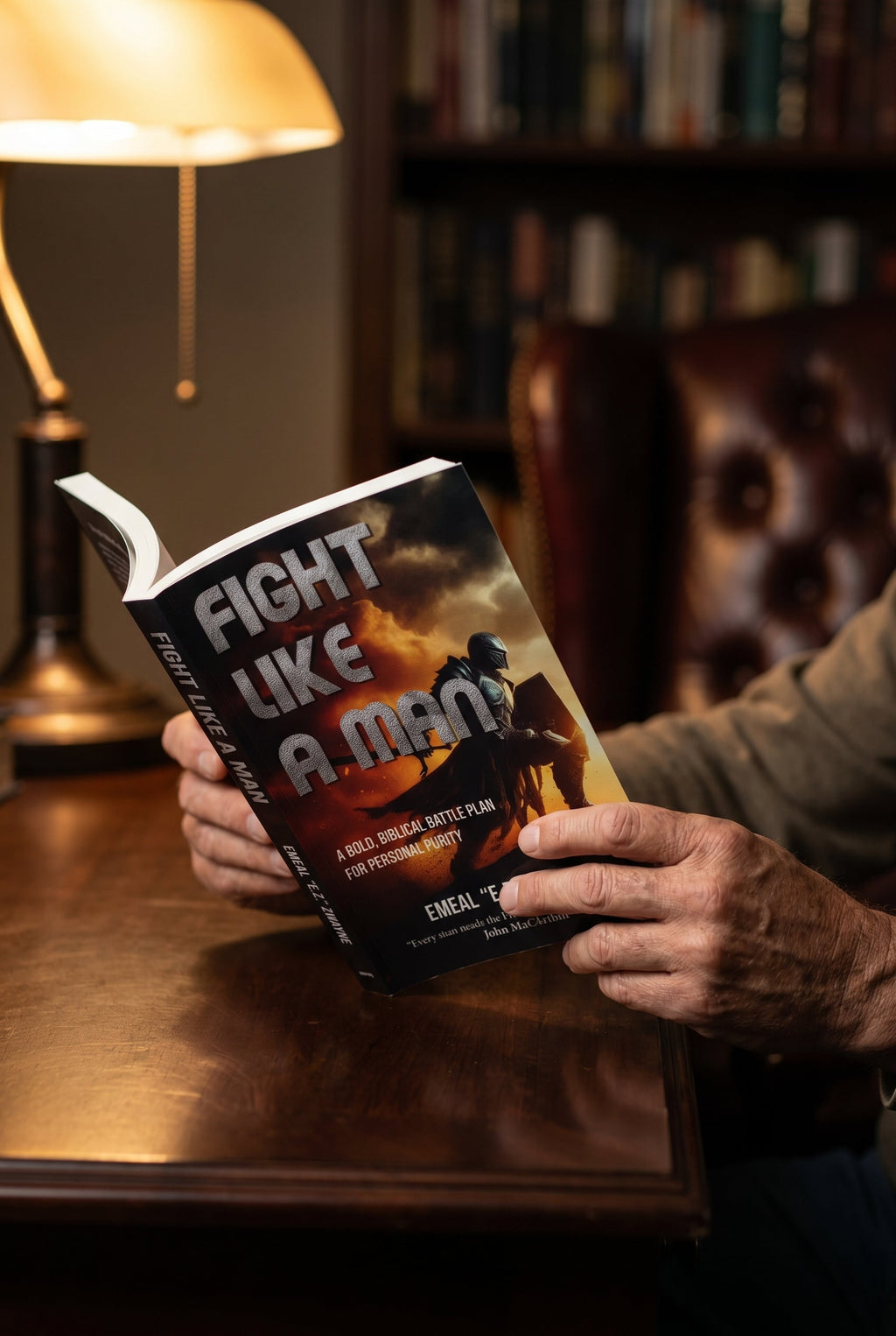 Studio photo of Fight like a Man: A Bold, Biblical Battle Plan for Personal Purity in lifestyle