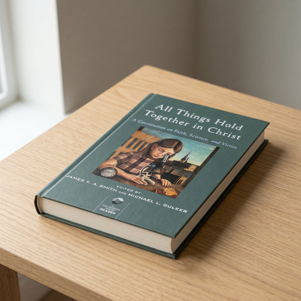 Studio photo of All Things Hold Together in Christ: A Conversation on Faith, Science, and Virtue in lifestyle