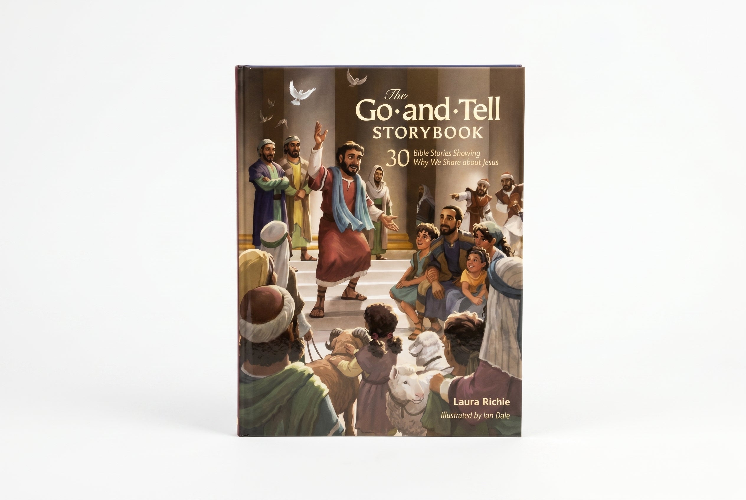 Studio photo of The Go-and-Tell Storybook: 30 Bible Stories Showing Why We Share about Jesus in hero