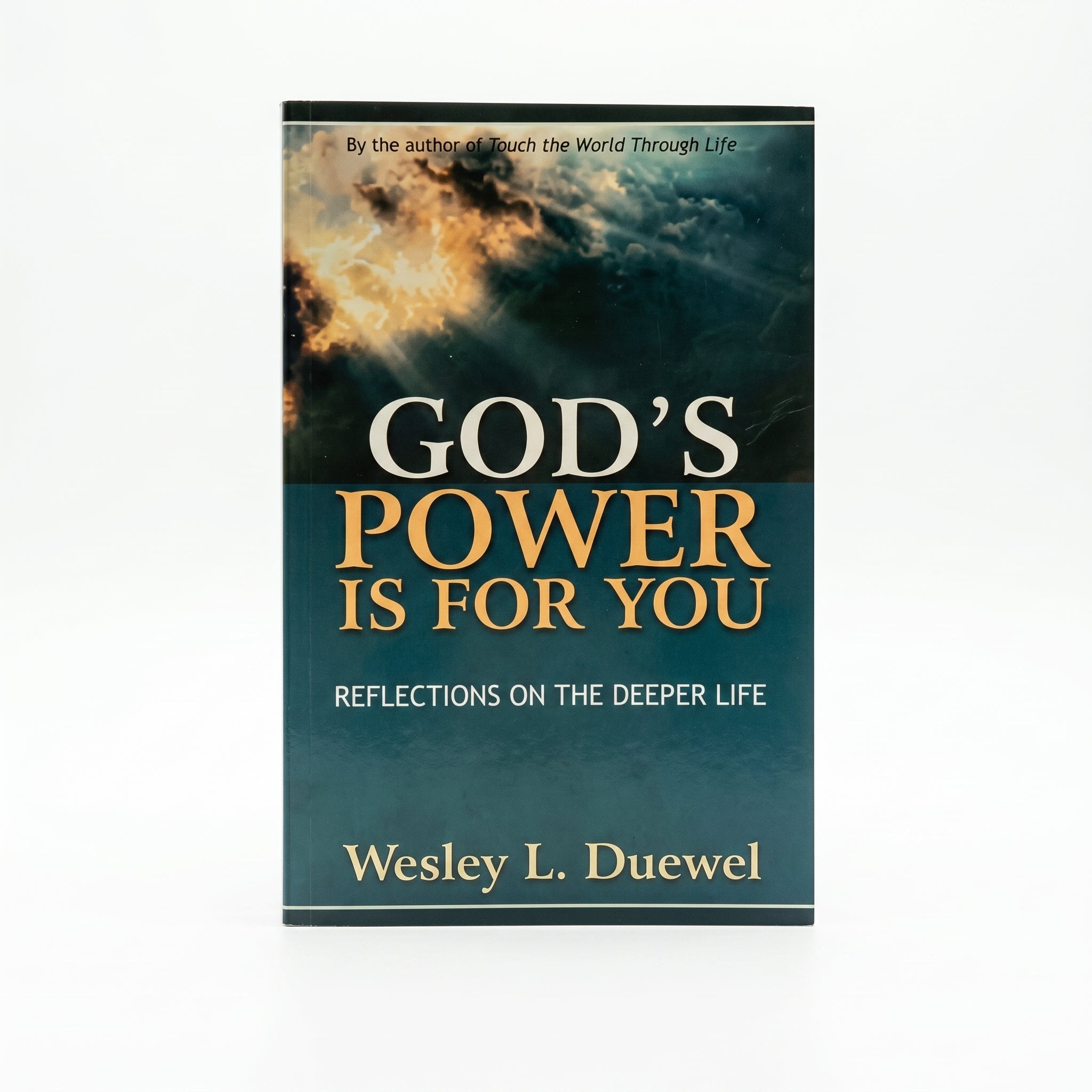 Studio photo of God's Power is for You: Reflections on the Deeper life in hero