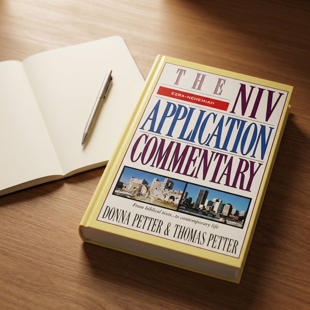 Studio photo of The NIV Application Commentary: Ezra-Nehemiah in lifestyle