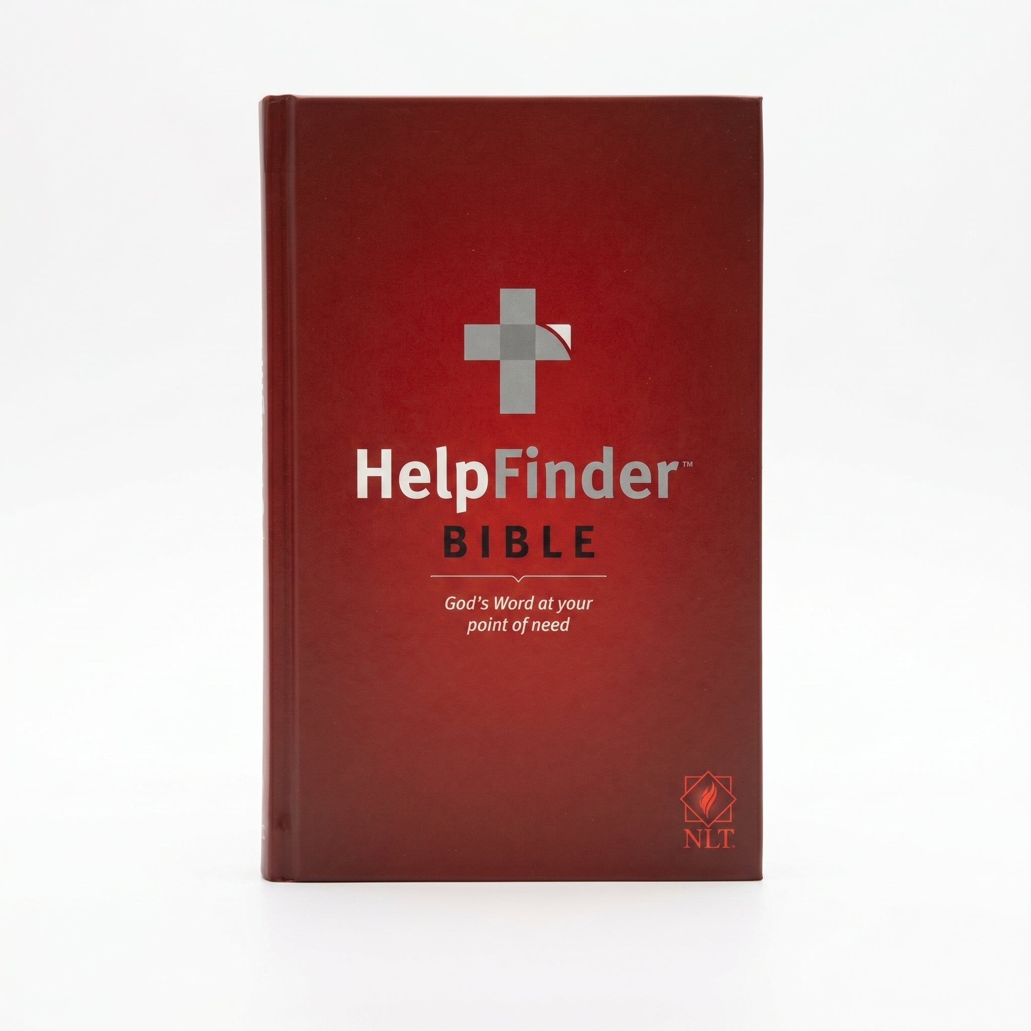 NLT Tyndale HelpFinder Bible: God’s Word + KJV Holy Bible Personal Size Giant Print Combo