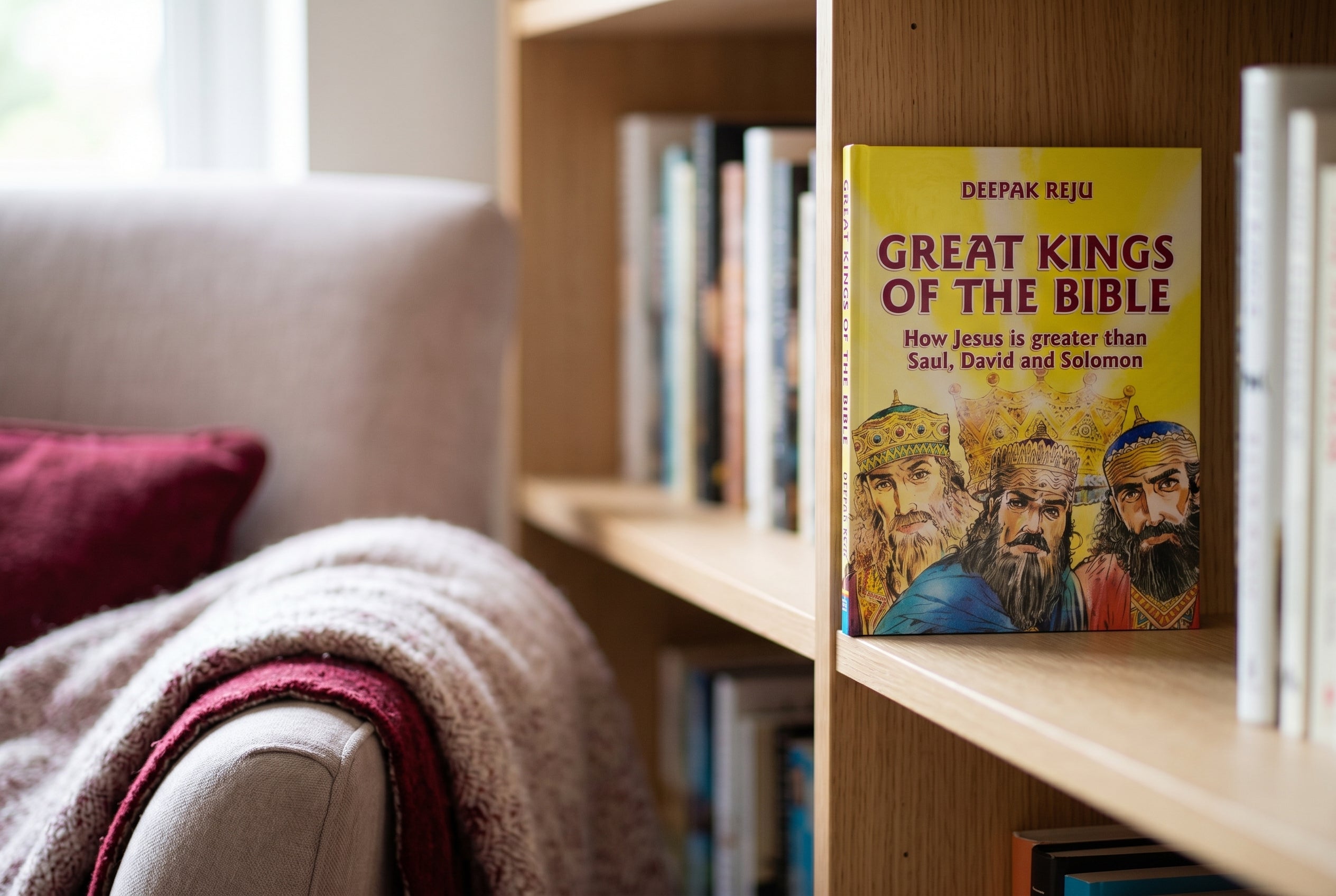 Studio photo of Great Kings of the Bible: How Jesus is greater than Saul, David and Solomon in lifestyle