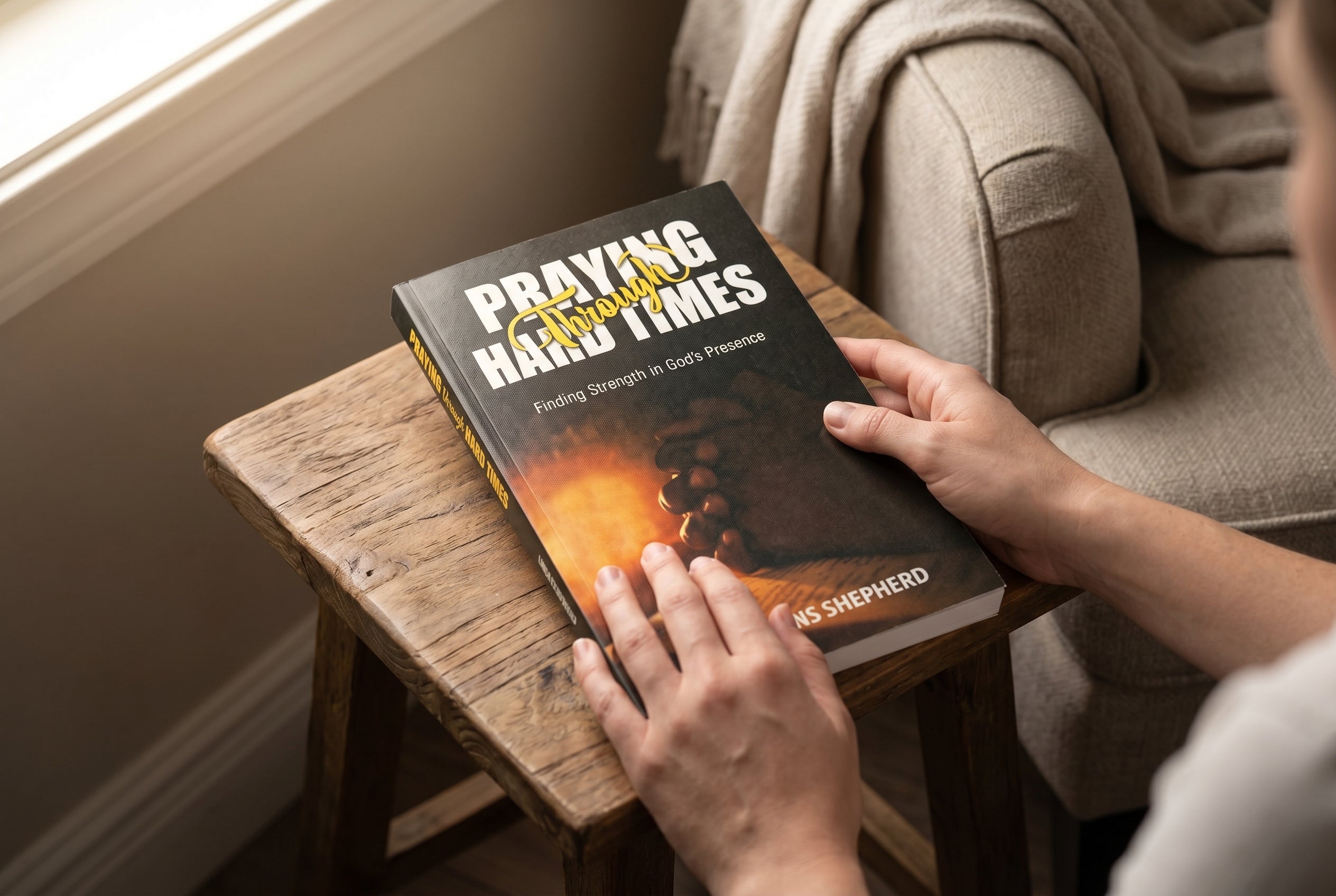 Studio photo of Praying through Hard Times: Finding Strength in God's Presence in lifestyle