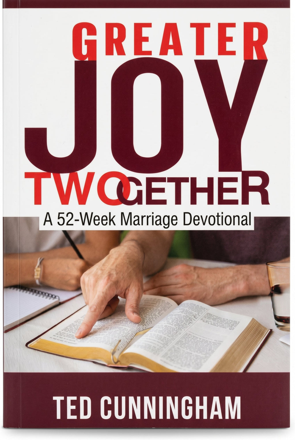 Studio photo of Greater Joy Twogether: A 52 Week Marriage Devotional in hero