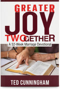 Studio photo of Greater Joy Twogether: A 52 Week Marriage Devotional in hero