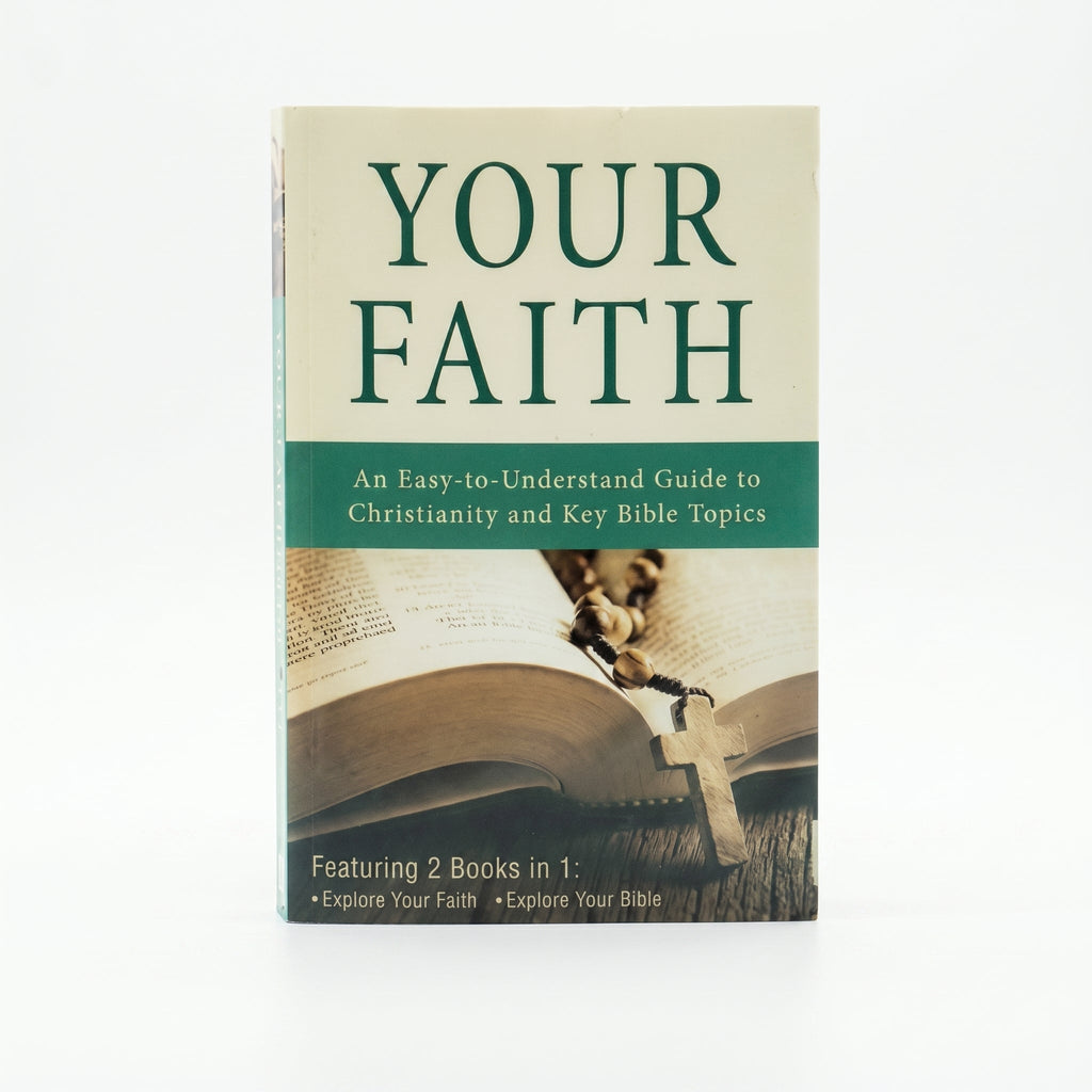 Studio photo of Your Faith: An Easy-to-Understand Guide to Christianity and Key Bible Topics (Inspirational Book Bargains) in hero