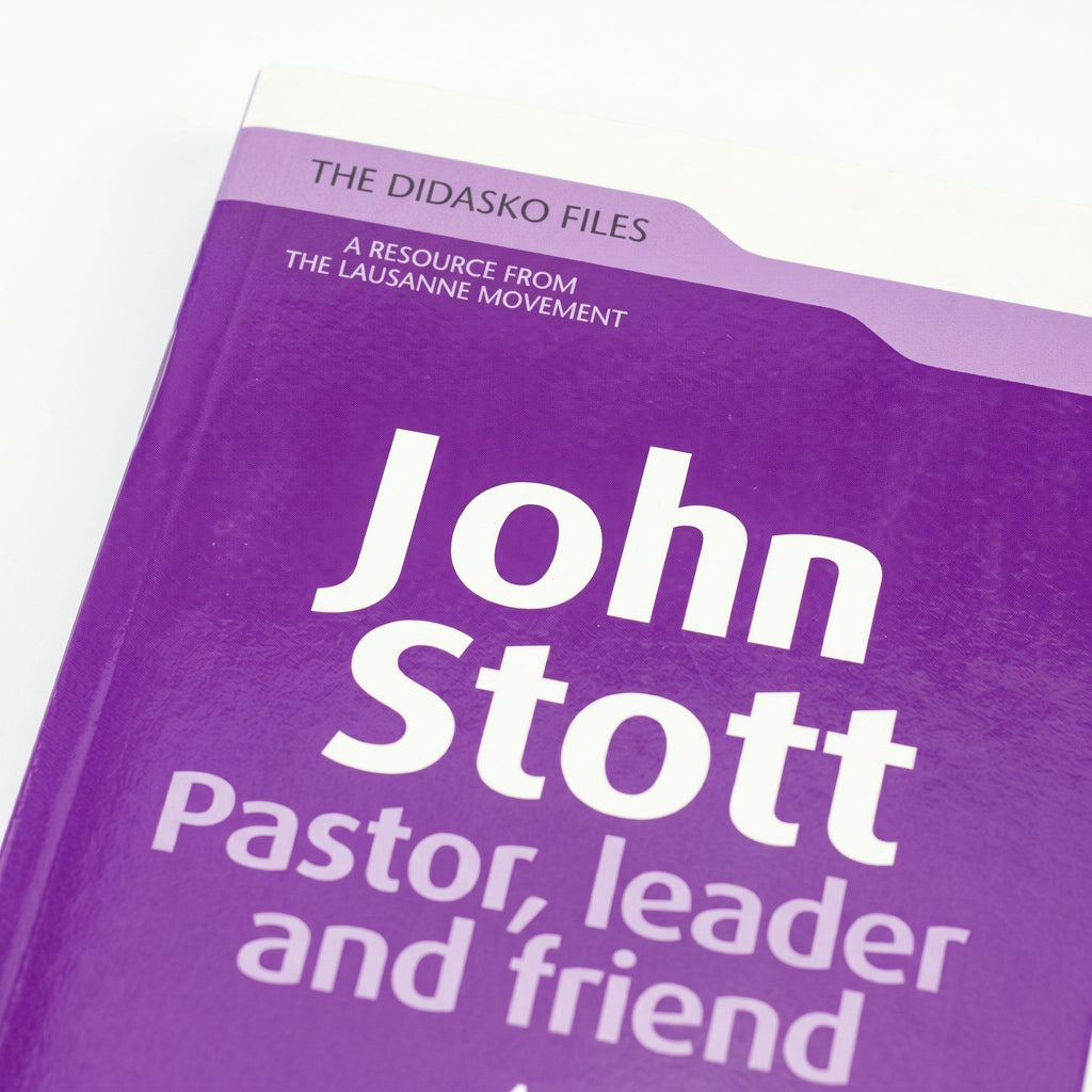 Studio photo of John Stott: Pastor, Leader and Friend (The Didasko Files) in detail