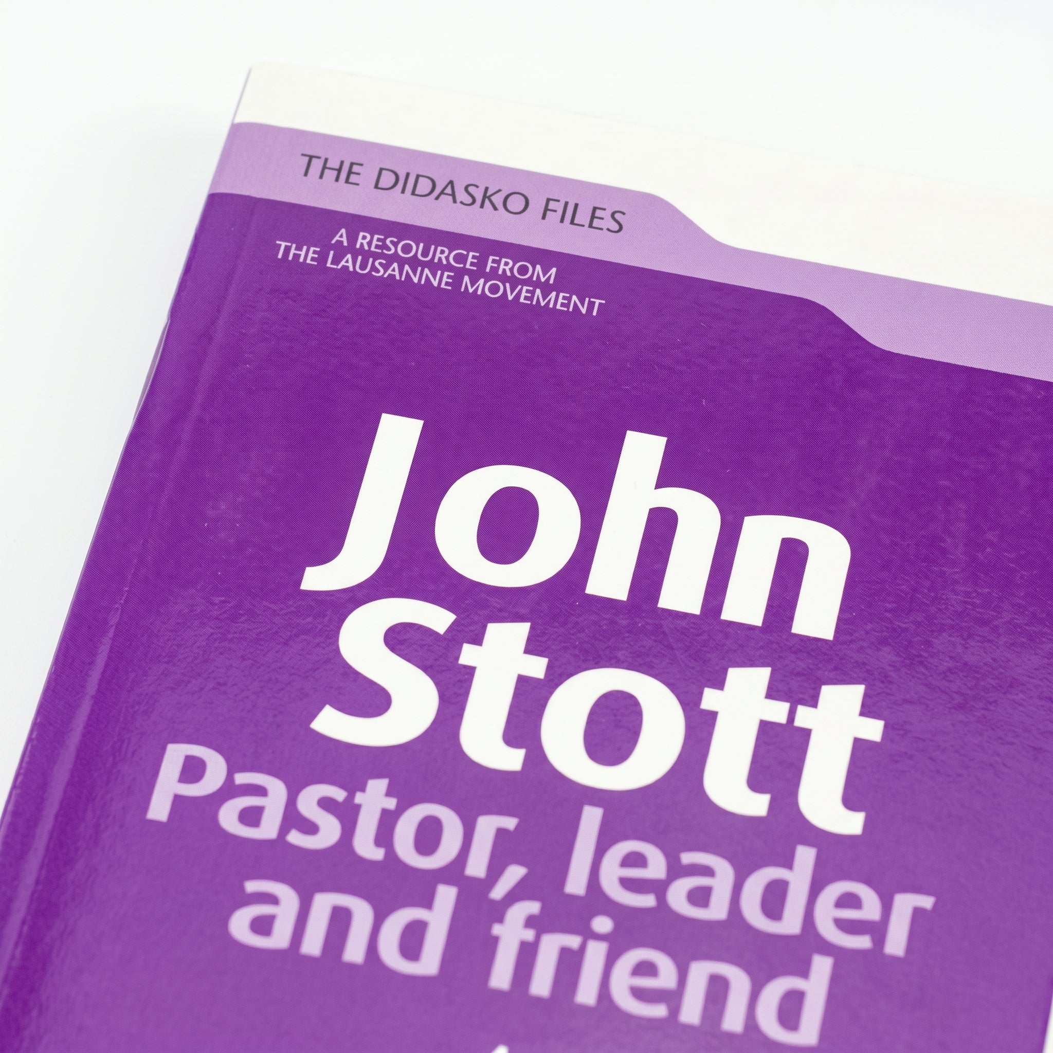 Studio photo of John Stott: Pastor, Leader and Friend (The Didasko Files) in detail