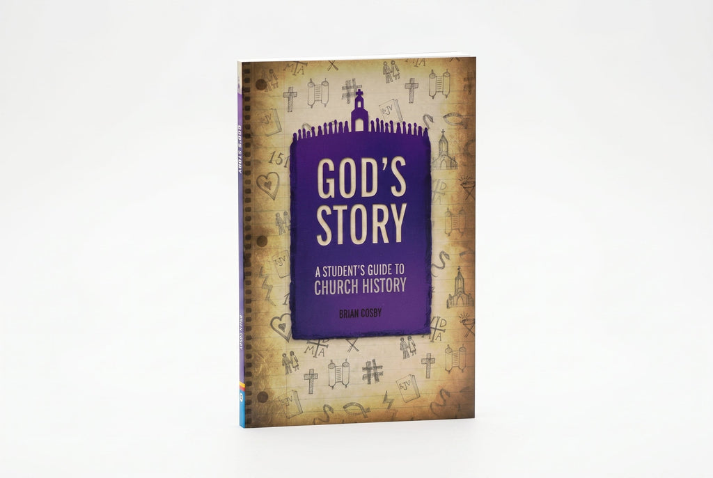Studio photo of God's Story: A Student's Guide to Church History in hero