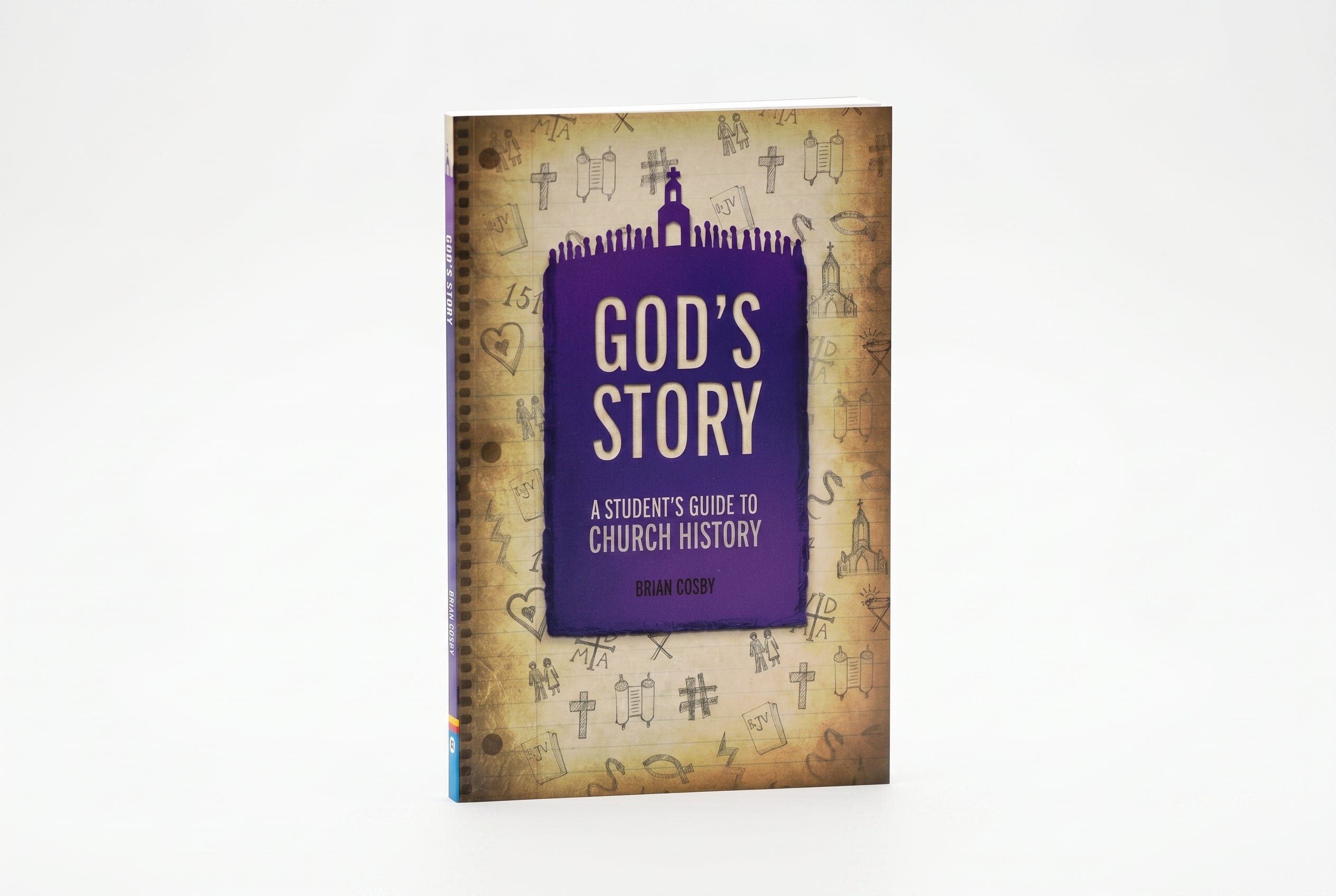 Studio photo of God's Story: A Student's Guide to Church History in hero