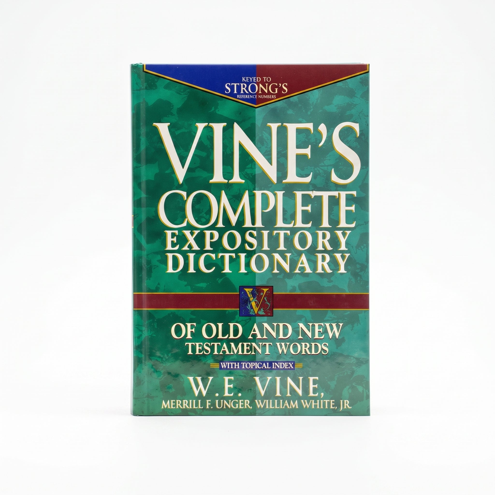 Studio photo of Vine's Complete Expository Dictionary of Old and New Testament Words in hero