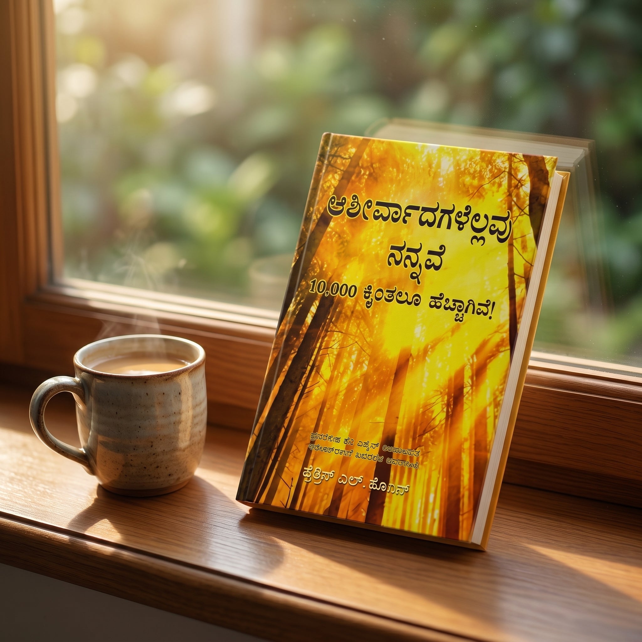 Studio photo of Blessings all mine with 10000 besides (Kannada) in lifestyle