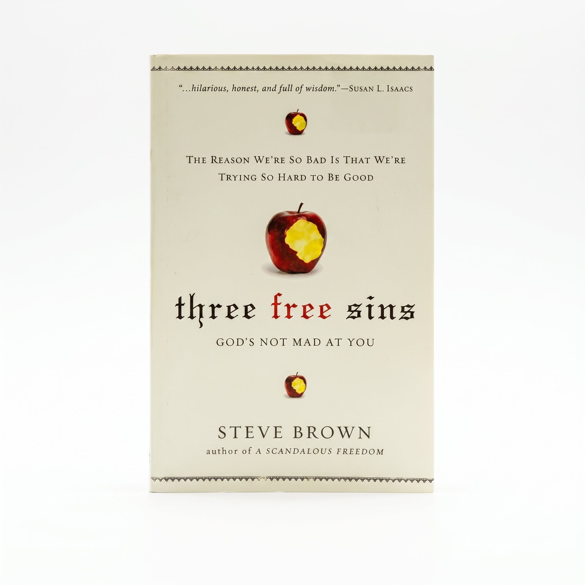 Studio photo of Three Free Sins: God's Not Mad at You in hero