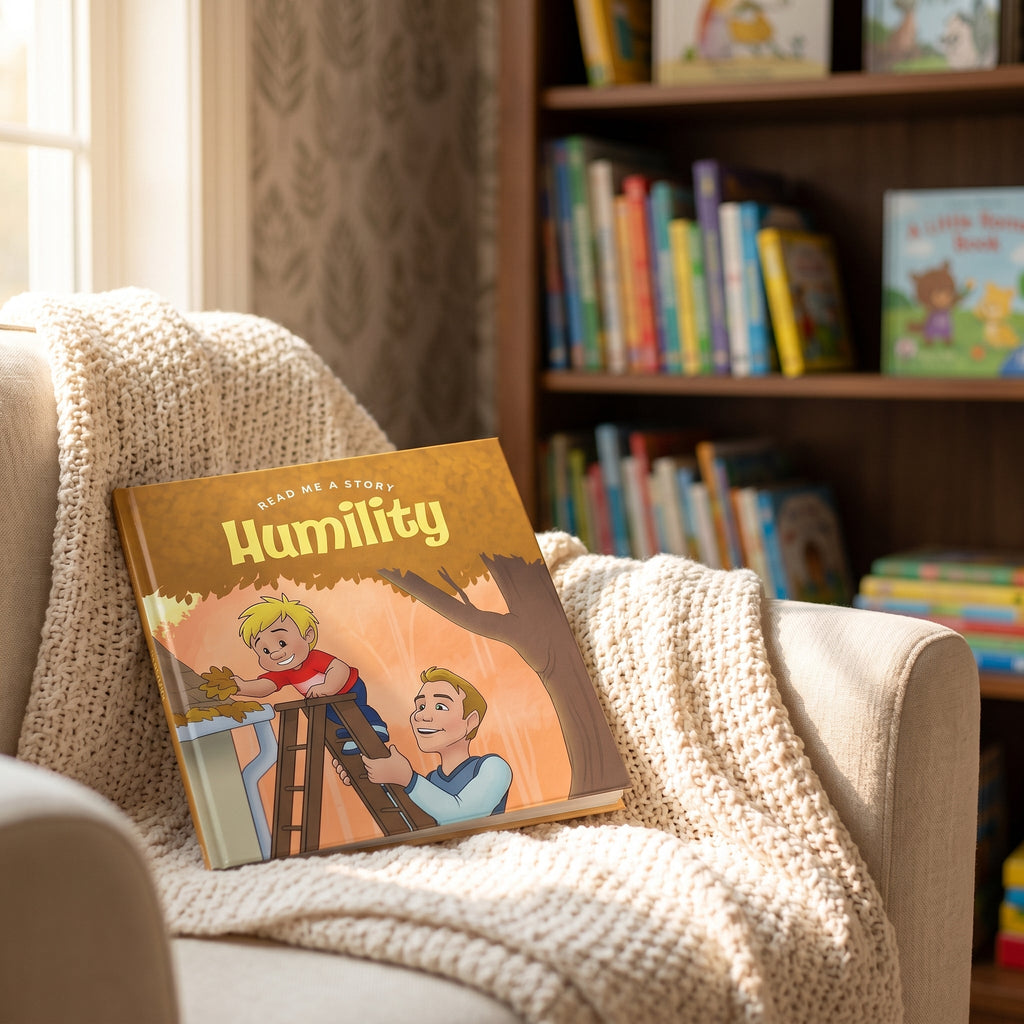 Studio photo of Humility: Read me a Story in lifestyle