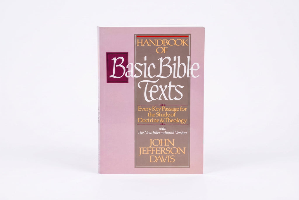 Studio photo of Handbook of Basic Bible Texts in hero
