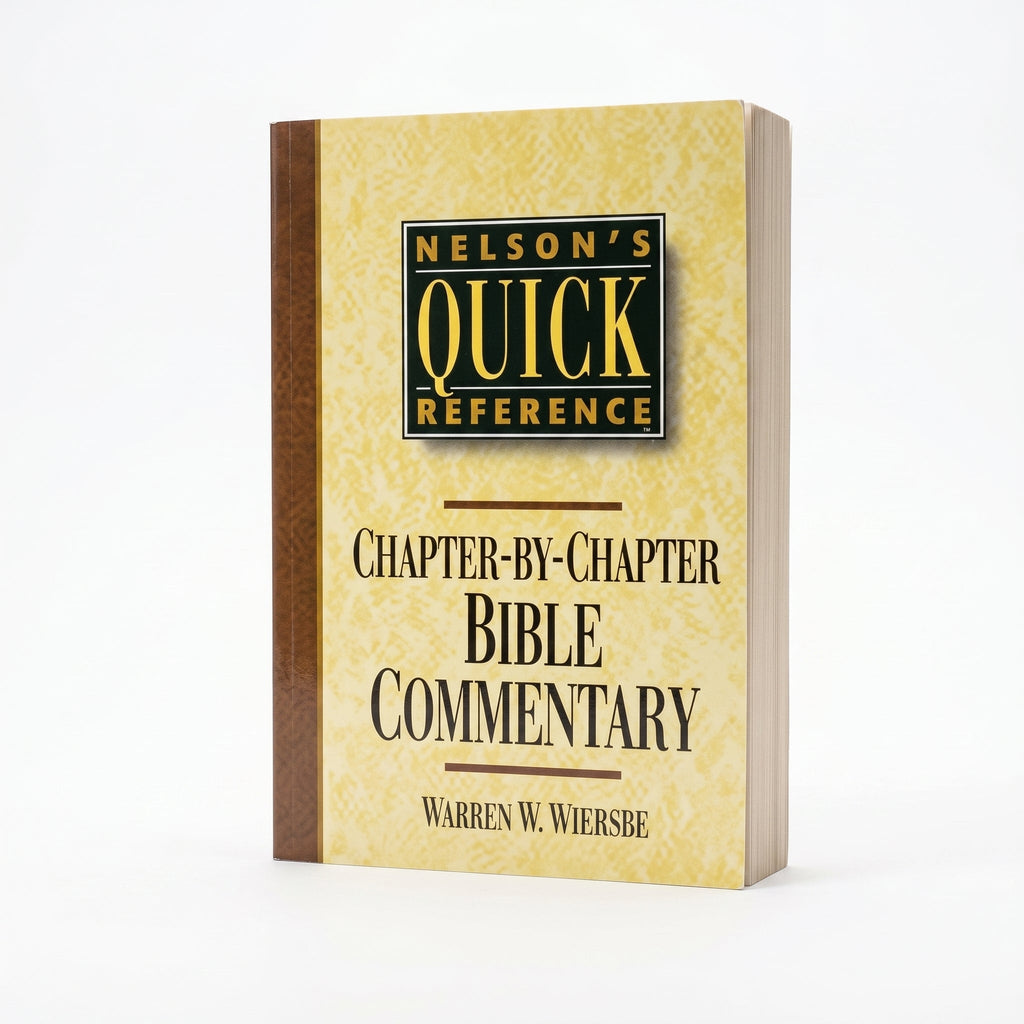 Studio photo of Nelson's Quick Reference Chapter-by-Chapter Bible Commentary: Nelson's Quick Reference Serie in hero