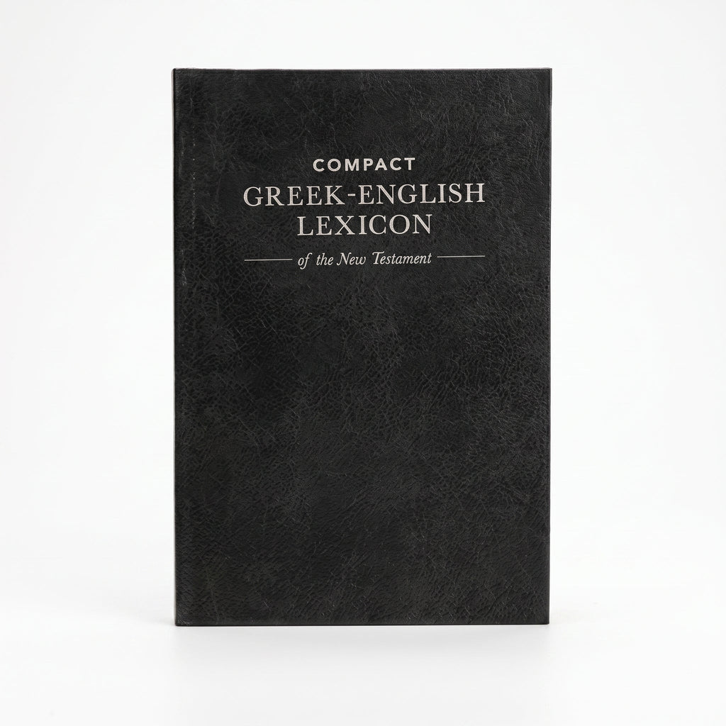 Studio photo of Compact Greek-English Lexicon of the New Testament in hero