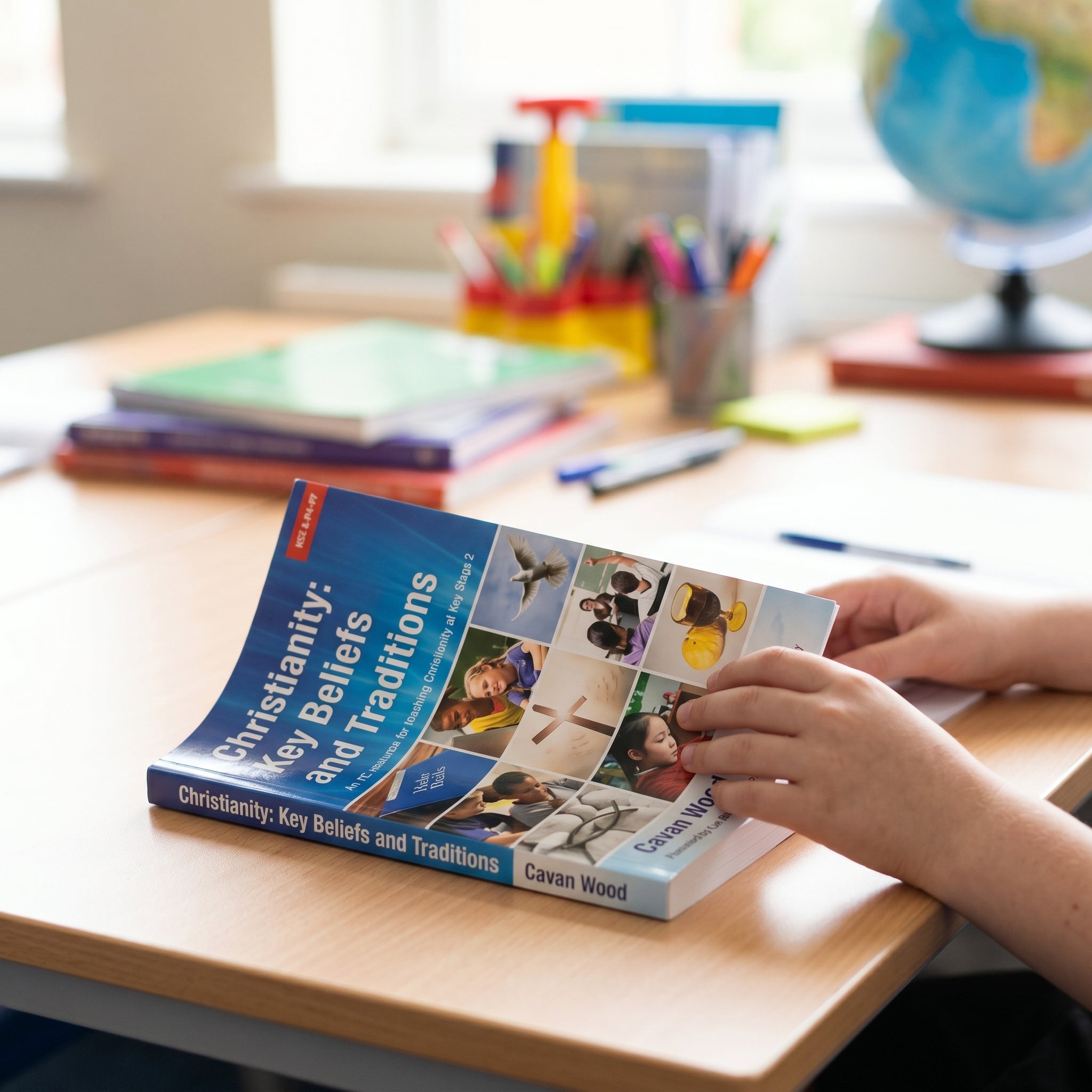 Studio photo of Christianity Key Beliefs and Traditions: An RE Resource for Teaching Christianity at Key Stage 2 in lifestyle
