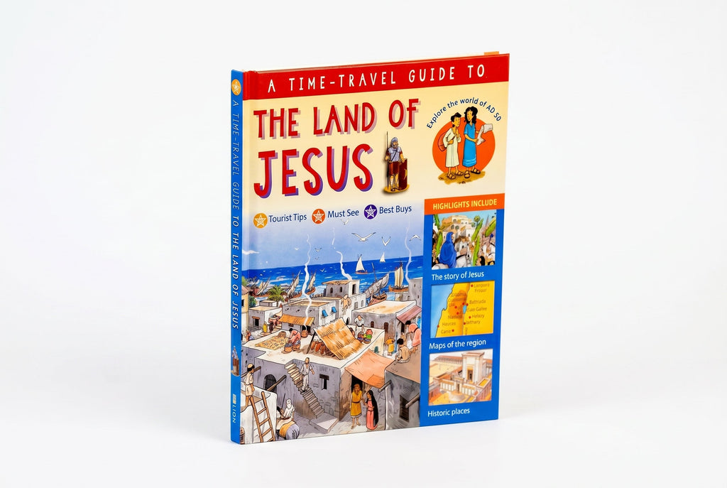 Studio photo of A Time-Travel Guide to the Land of Jesus in hero