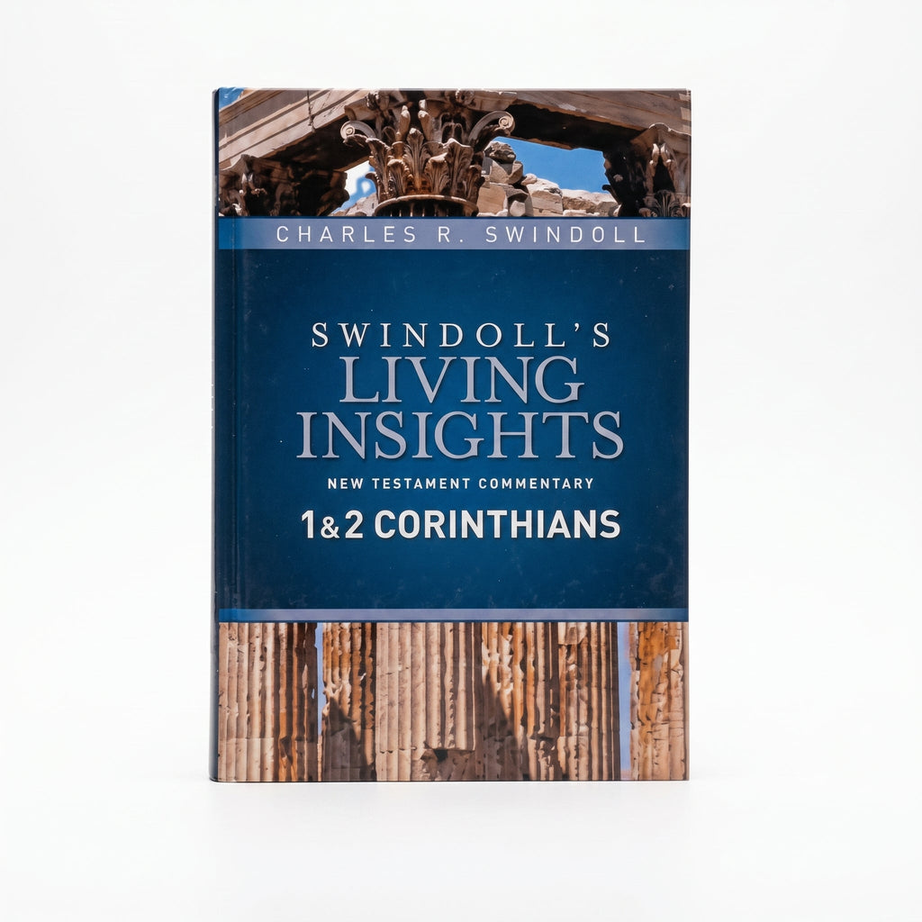 Studio photo of Swindoll's Living Insights New Testament Commentary: Insights on 1 & 2 Corinthians in hero