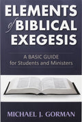 Studio photo of Elements of Biblical Exegesis: A Basic Guide for Students and Ministers in hero